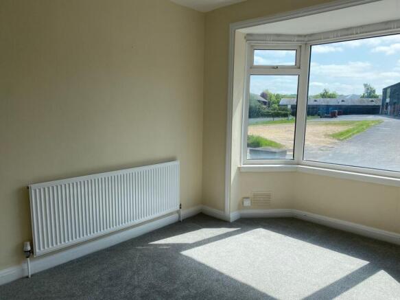Bay window in the lounge