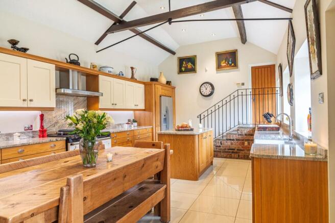 Spacious family kitchen