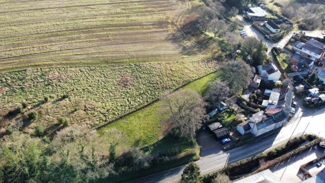 Ariel view of plo...