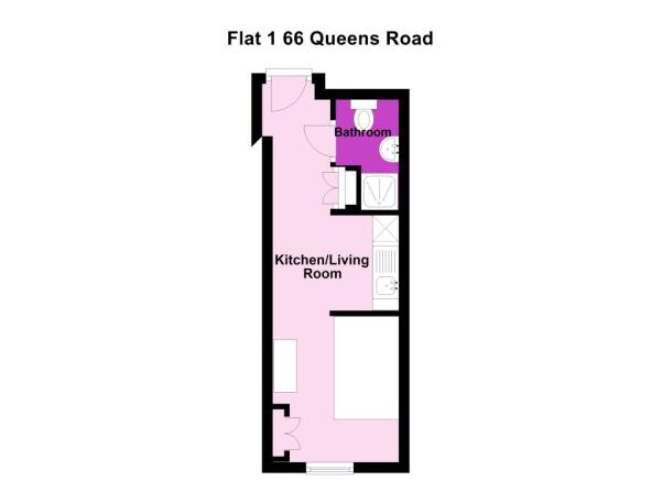 Flat 1 66 Queens Roa
