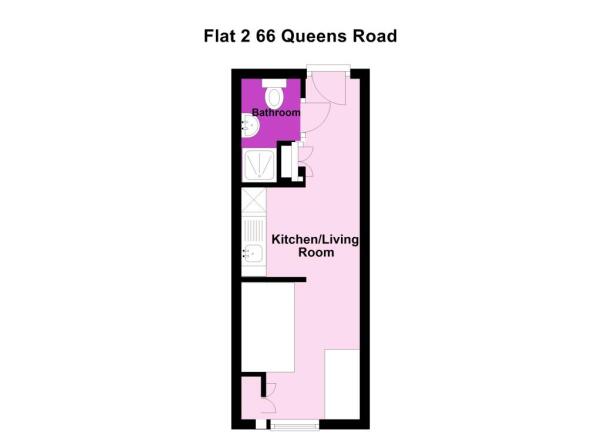 Flat 2 66 Queens Roa