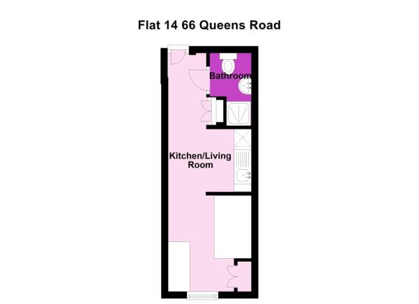 Flat 14 66 Queens Ro
