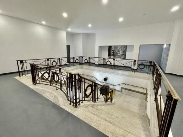 Showcase marble communal entranceway