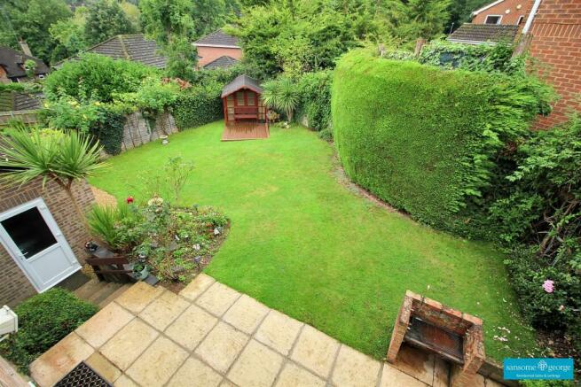 View of Garden from Bedroom