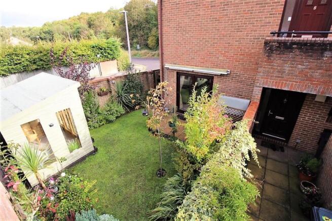Rear Garden & Front Door