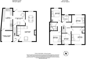 Floor Plan Black & W