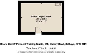 Room, Cardiff Personal Training Studio, 135, Maind