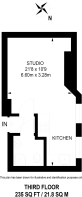 Floorplan area for info only, not for Â£/sq. ft valuation