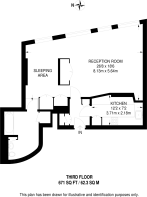 Floorplan area for info only, not for Â£/sq. ft valuation