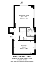 Floorplan area for info only, not for Â£/sq. ft valuation