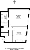 Floorplan area for info only, not for £/sq. ft valuation