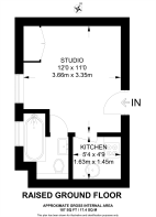 Floorplan area for info only, not for £/sq. ft valuation