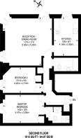 Floorplan area for info only, not for £/sq. ft valuation