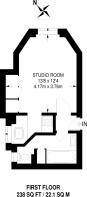 Floorplan area for info only, not for £sq/ft val