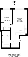 Floorplan area for info only, not for £/sq. ft valuation