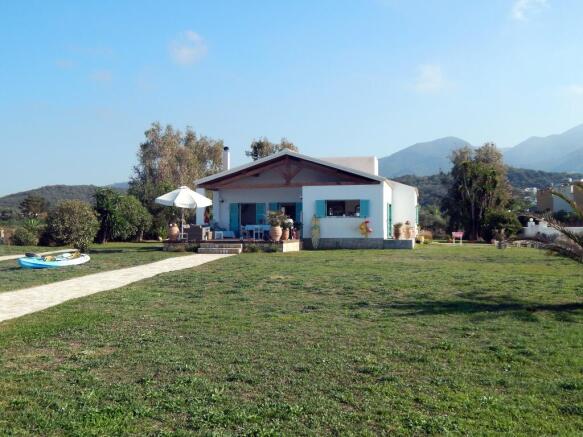 House from the beach
