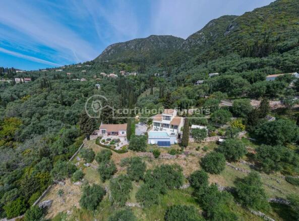 Aerial from in front