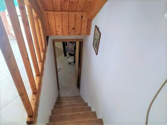Staircase to the basement