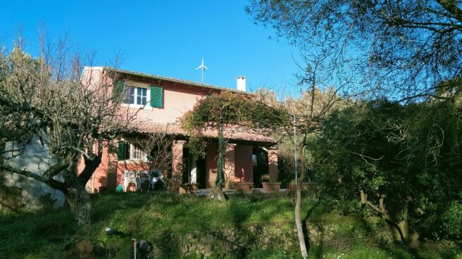 House from the garden