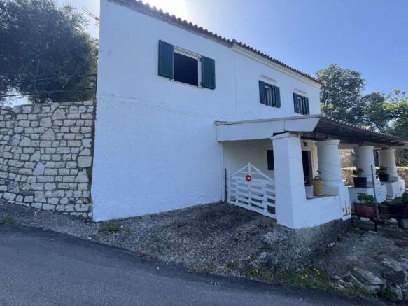 Side of front of house