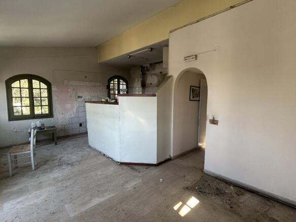 Inside restaurant