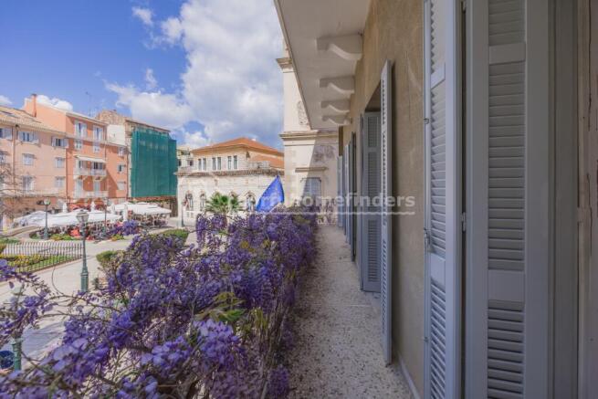 Balcony to square