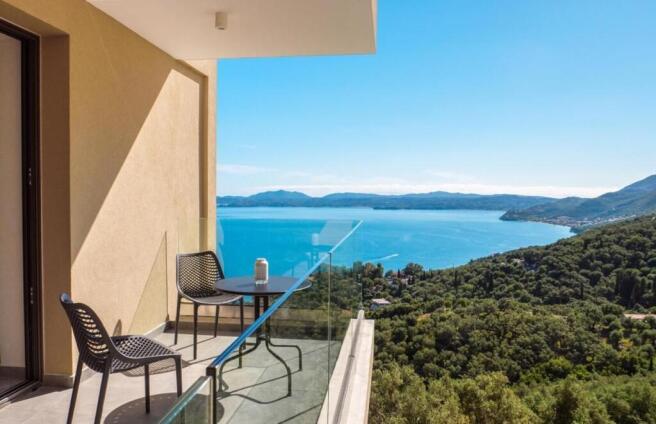 Villa Ouranos - side sea view terrace