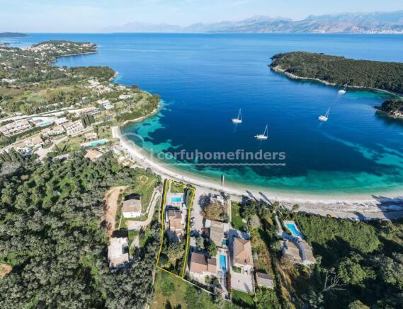 House to panorama of Avlaki