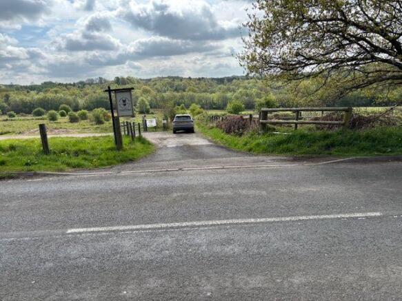 TRACK ENTRANCE OPPOSITE 151 RUGELEY ROAD