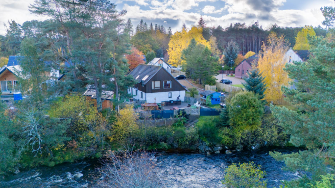 RIVERSIDE AERIAL VIEW