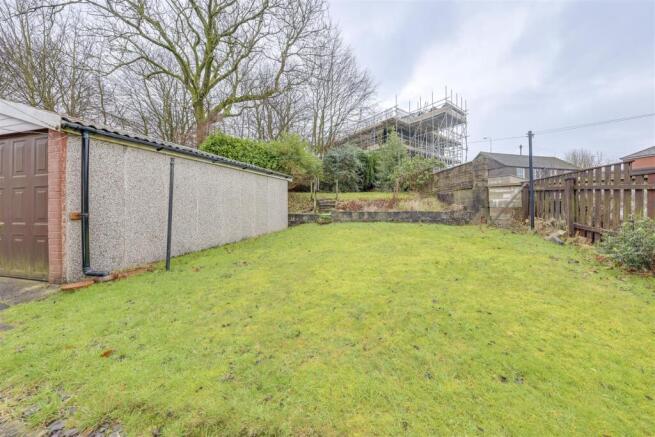 Rear Garden with Upper Area