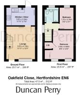 24 Oakfield Close Hertfordshire EN6 - floor plan.j