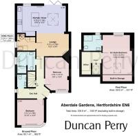 29 Aberdale Gardens, Hertfordshire EN6 - floor pla