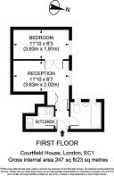 Floorplan - 3 Courtfield House