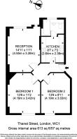96 Thanet House - Floorplan