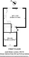 Flat B, 95 Judd Street - Floorplan