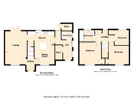 2 Bow Brook Cottages, Peopleton - all floors