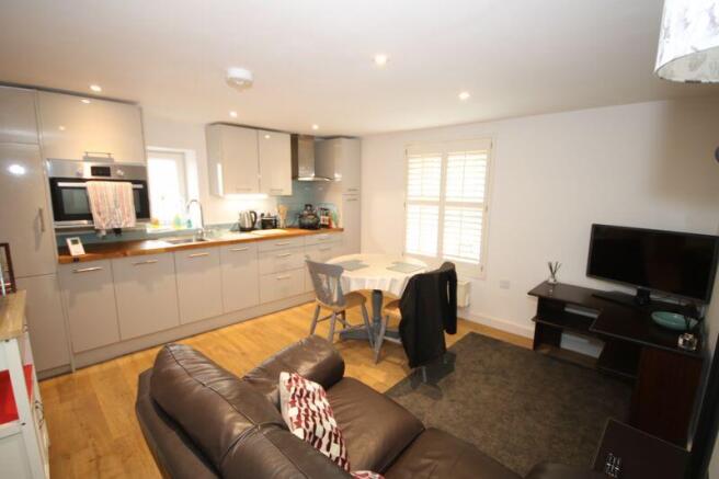 Kitchen/Dining/Living Space