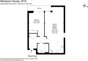 Flat 29, Maclaren House, 7 Warwick Lane, W14 8DR -