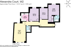 Flat 29 Alexandra Court, Moscow Road London, W2 4A