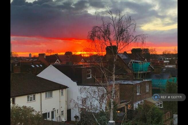 Sunset View From The Living Area