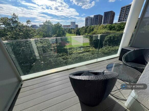 Balcony Downstairs Overlooking The Park