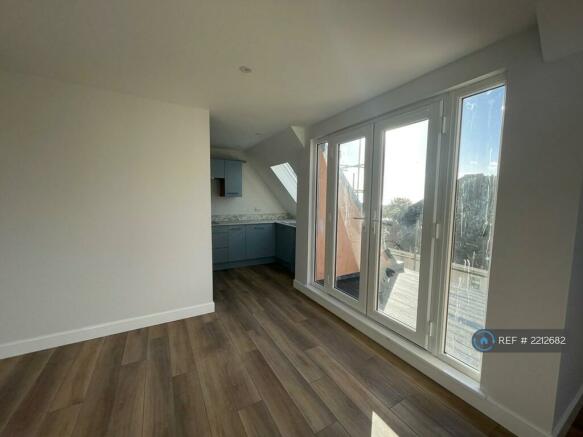 Living Room Into Kitchen