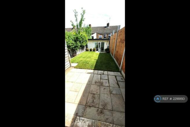 Garden With Shed And Patio