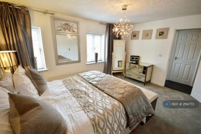Spacious Master Bedroom.