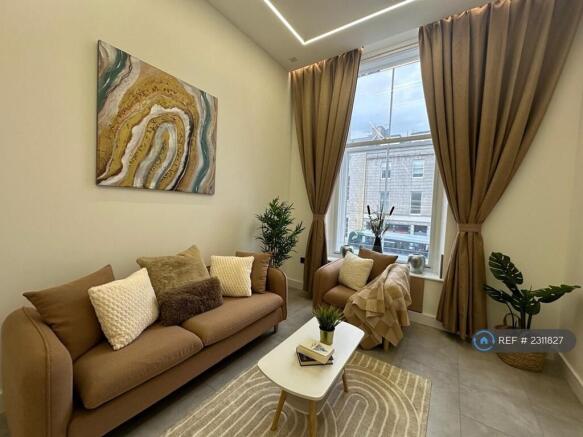 Living Area Of Showflat