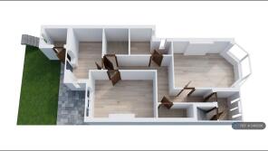 3d Floorplan Of Ground Floor Flat