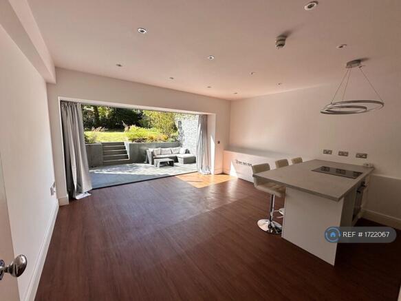 Living Room With Bi-Fold Doors
