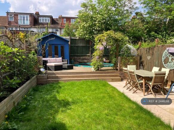 Garden Lawn And Deck