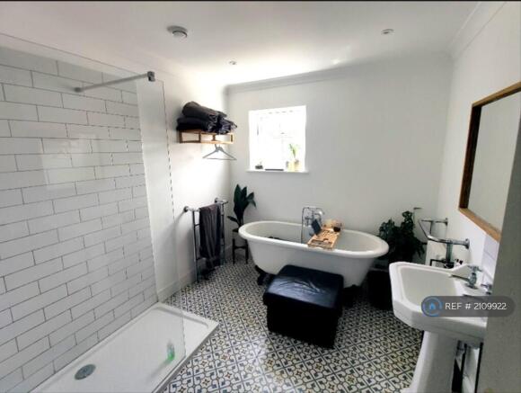 Bathroom With Bath And Walk-In Shower